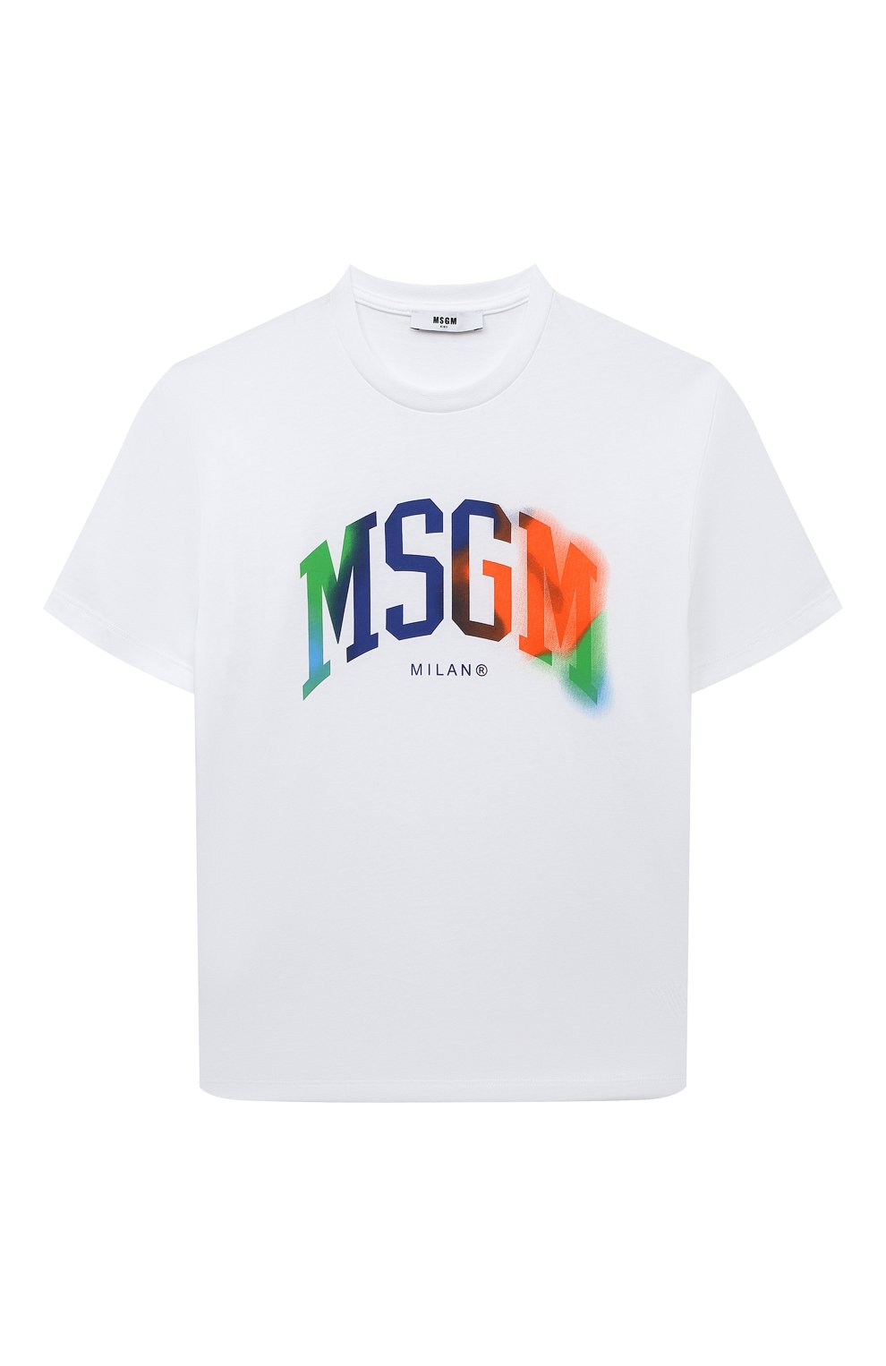 Хлопковая футболка MSGM KIDS, арт. F3MSJBTH110, фото 1