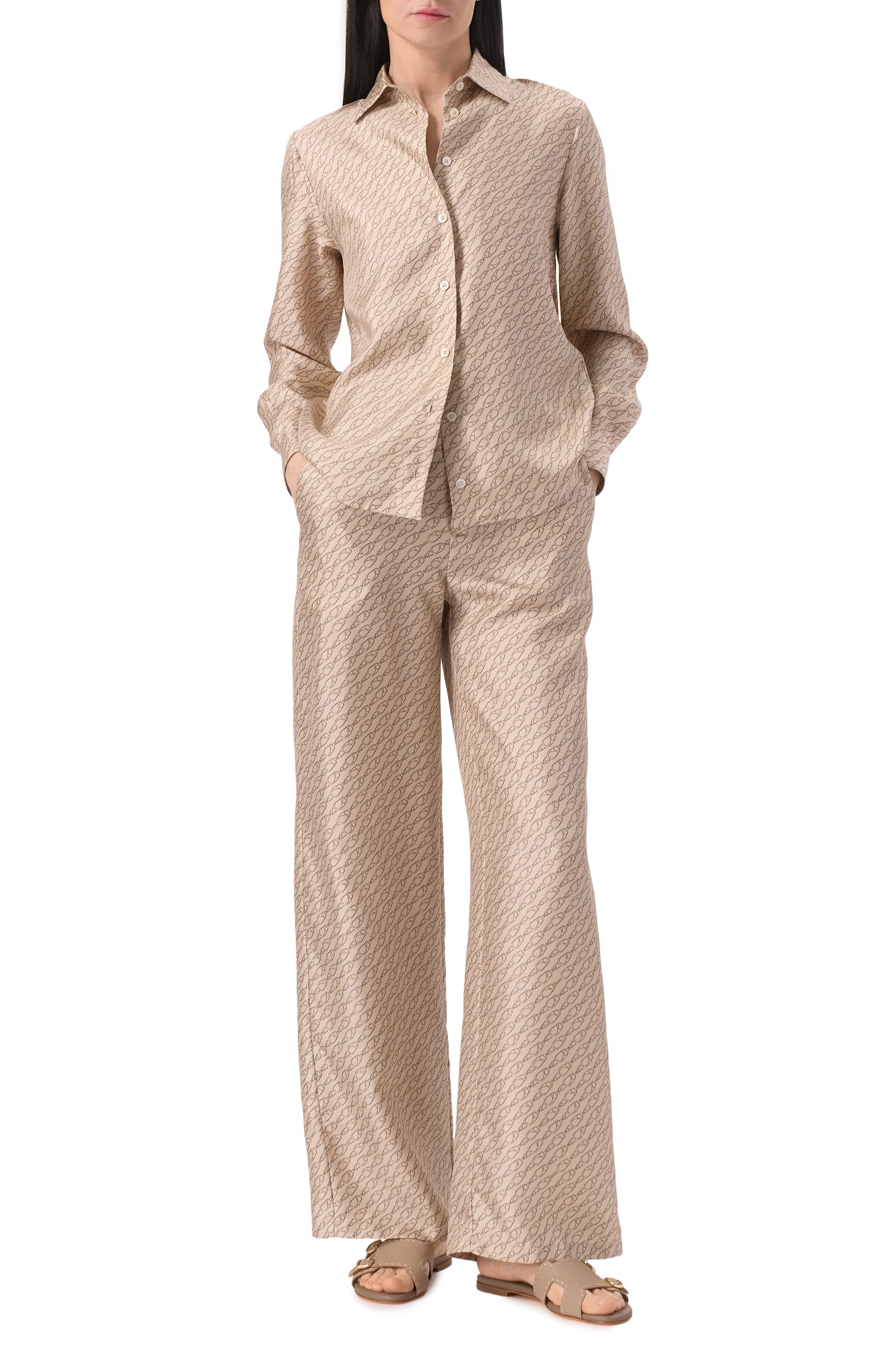 Кожаные шлепанцы didi SANTONI, арт. WHPG71461HA1TWKA, фото 2