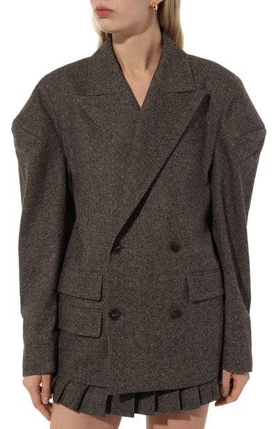 Жакет из шерсти и шелка GOOROO, арт. JT013-9031-300-FW24, фото 3