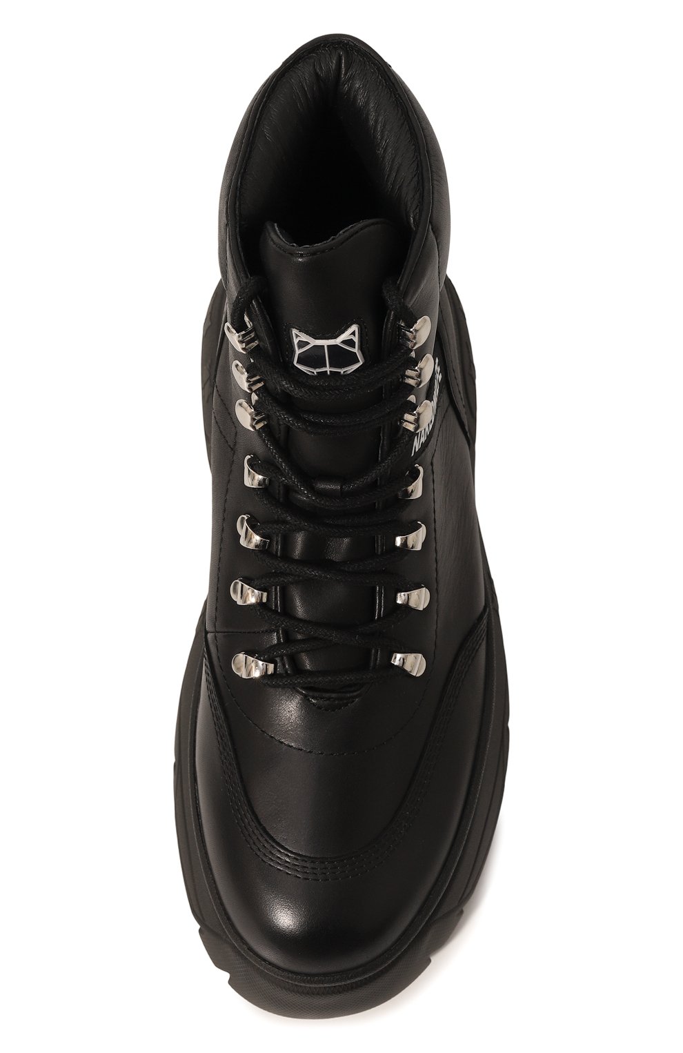 Кожаные ботинки spike NAKED WOLFE черного цвета по цене 35600 руб., арт. SPIKE/LEATHER, фото 6 Кожаные ботинки spike NAKED WOLFE, арт. SPIKE/LEATHER, фото 6