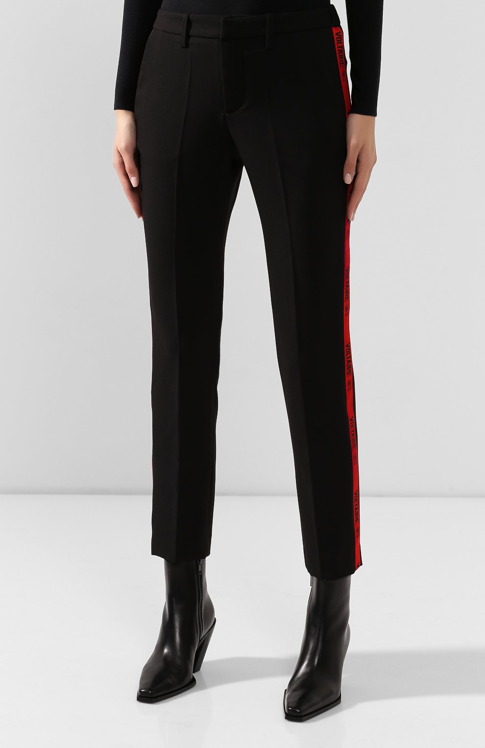 Брюки с лампасами ZADIG AND VOLTAIRE, арт. WHCE0102F, фото 3