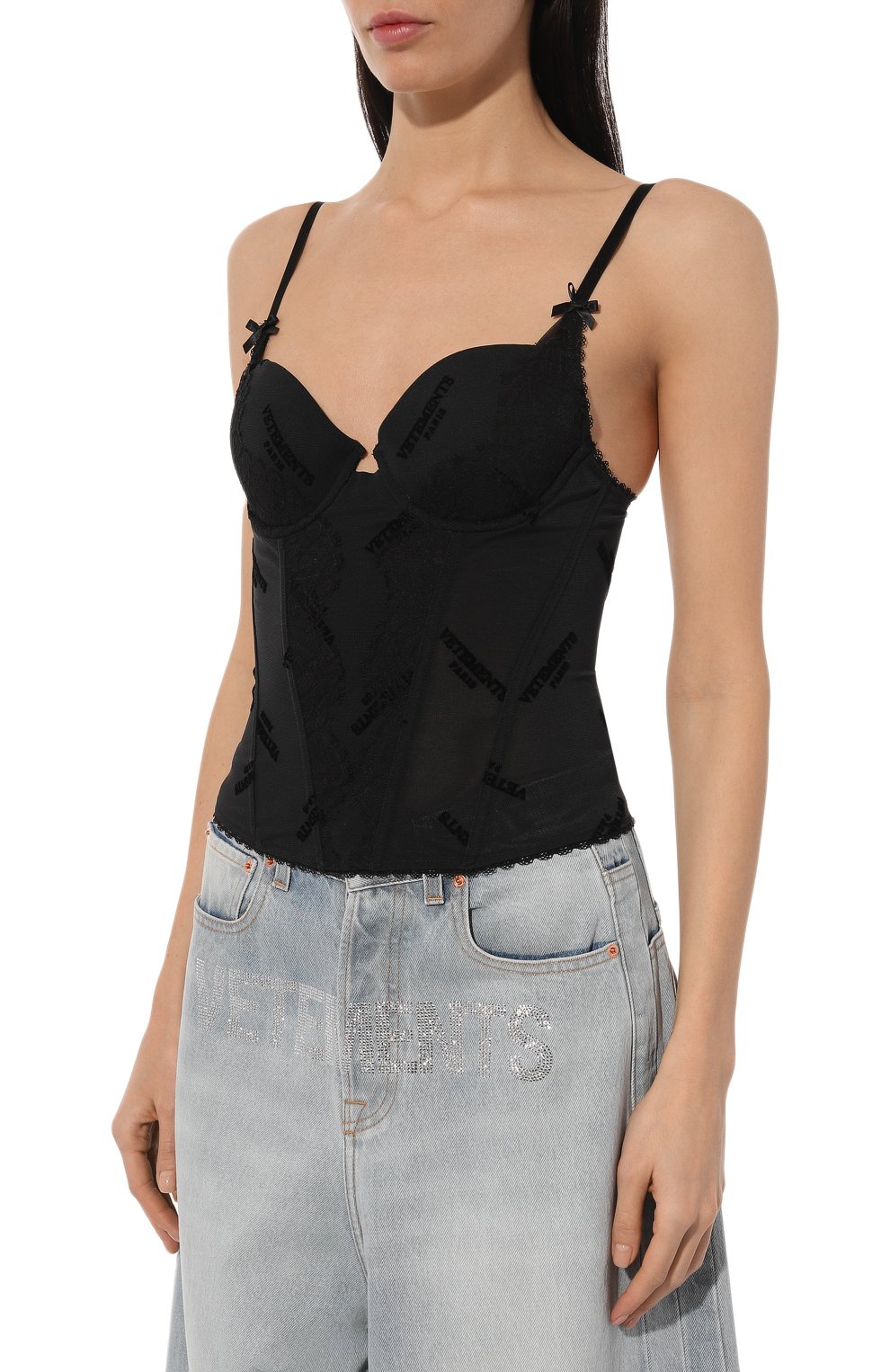 Корсет из вискозы VETEMENTS, арт. WA65T0190B, фото 3