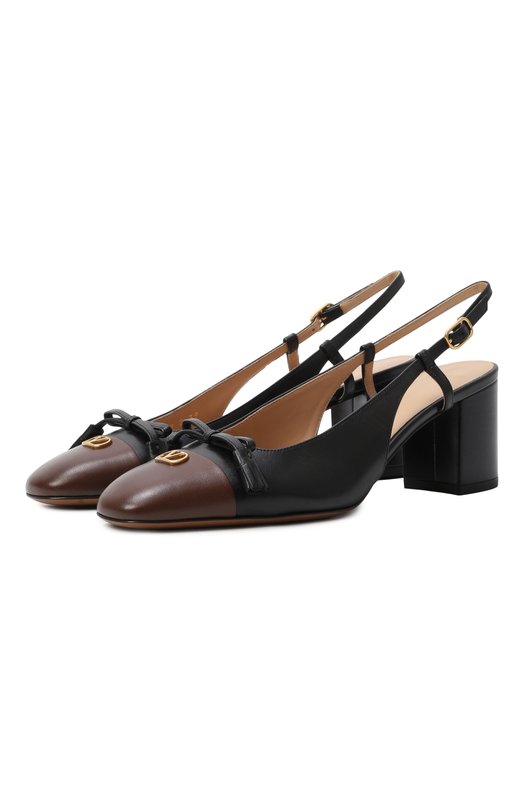 Кожаные туфли Valet Du Roi 60 Valentino 7W2S0MH9/DDT Чёрный 7W2S0MH9/DDT