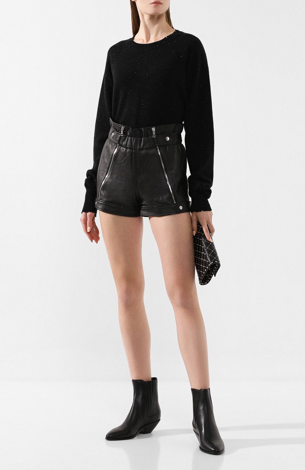 Кашемировый свитер RTA, арт. WF9CS-850BLSK, фото 2