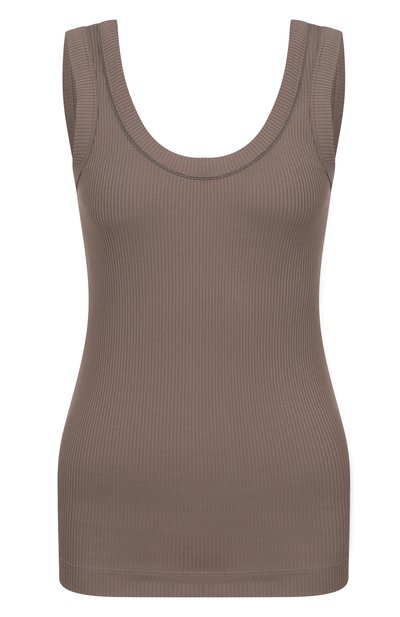 Женская хлопковая майка BRUNELLO CUCINELLI, арт. MG902FP100