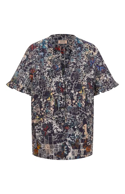 Женская блузка из вискозы ZADIG AND VOLTAIRE, арт. WWT001984