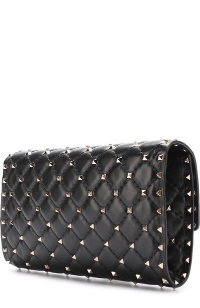 Клатч rockstud spike VALENTINO черного цвета по цене 243000 руб., арт. NW2B0137/NAP, фото 3 Клатч rockstud spike VALENTINO, арт. NW2B0137/NAP, фото 3