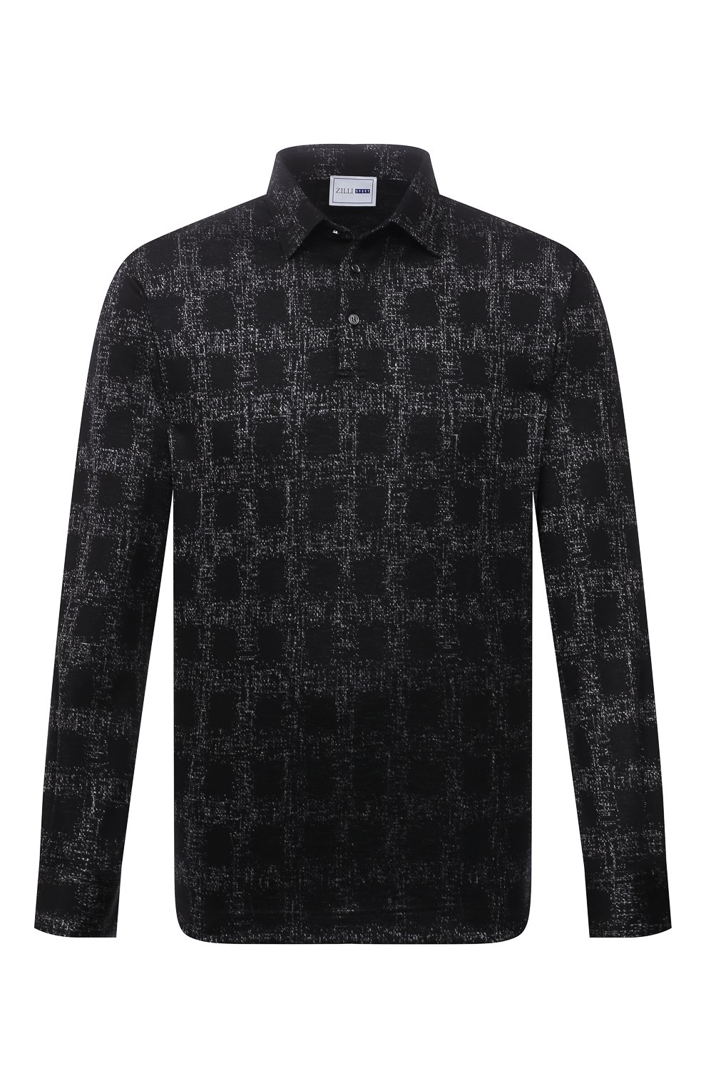 Поло из шерсти и шелка ZILLI SPORT, арт. MFW-66029-000/0009, фото 1