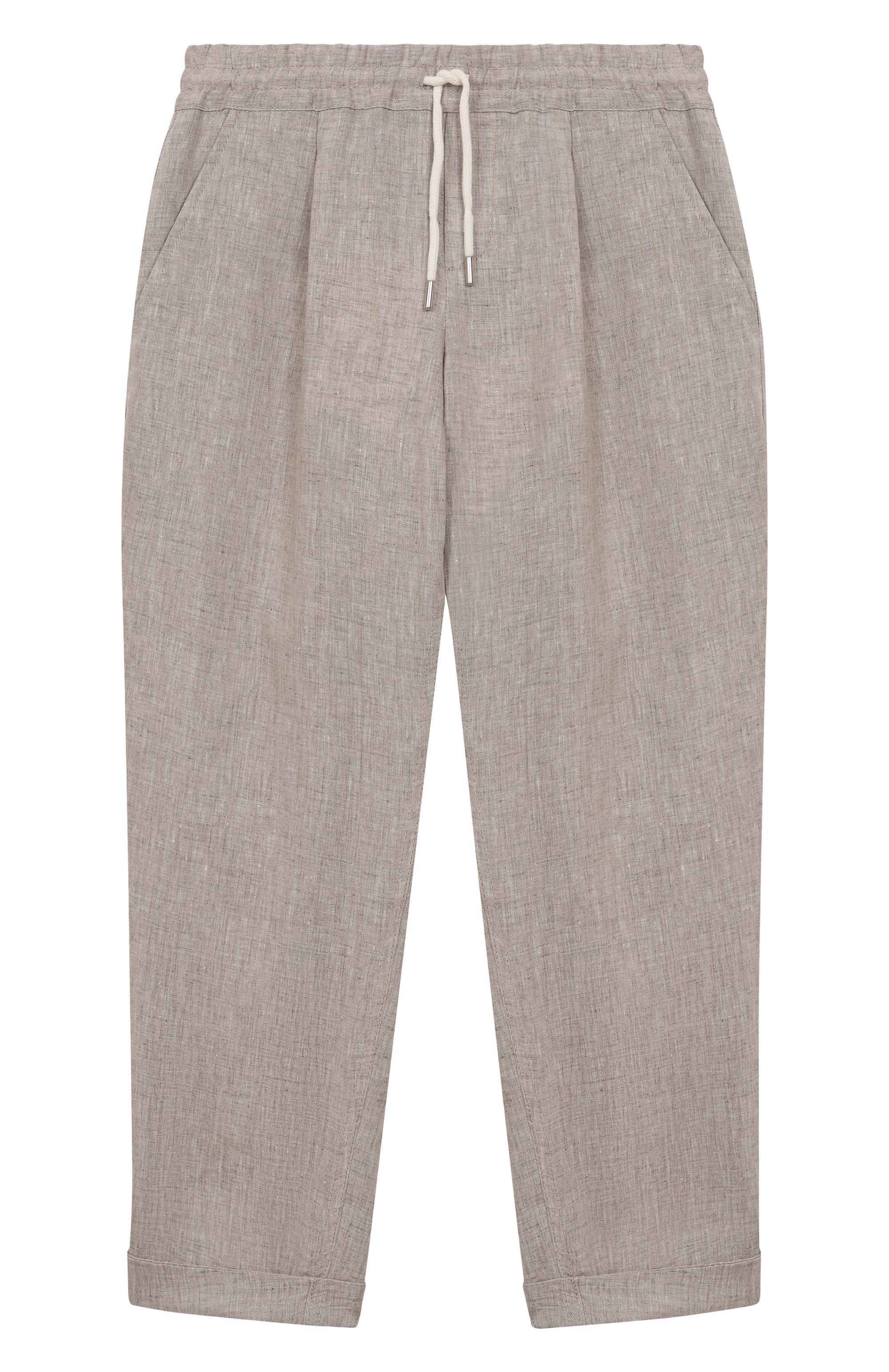 Льняные брюки BRUNELLO CUCINELLI, арт. BB430P503B, фото 1