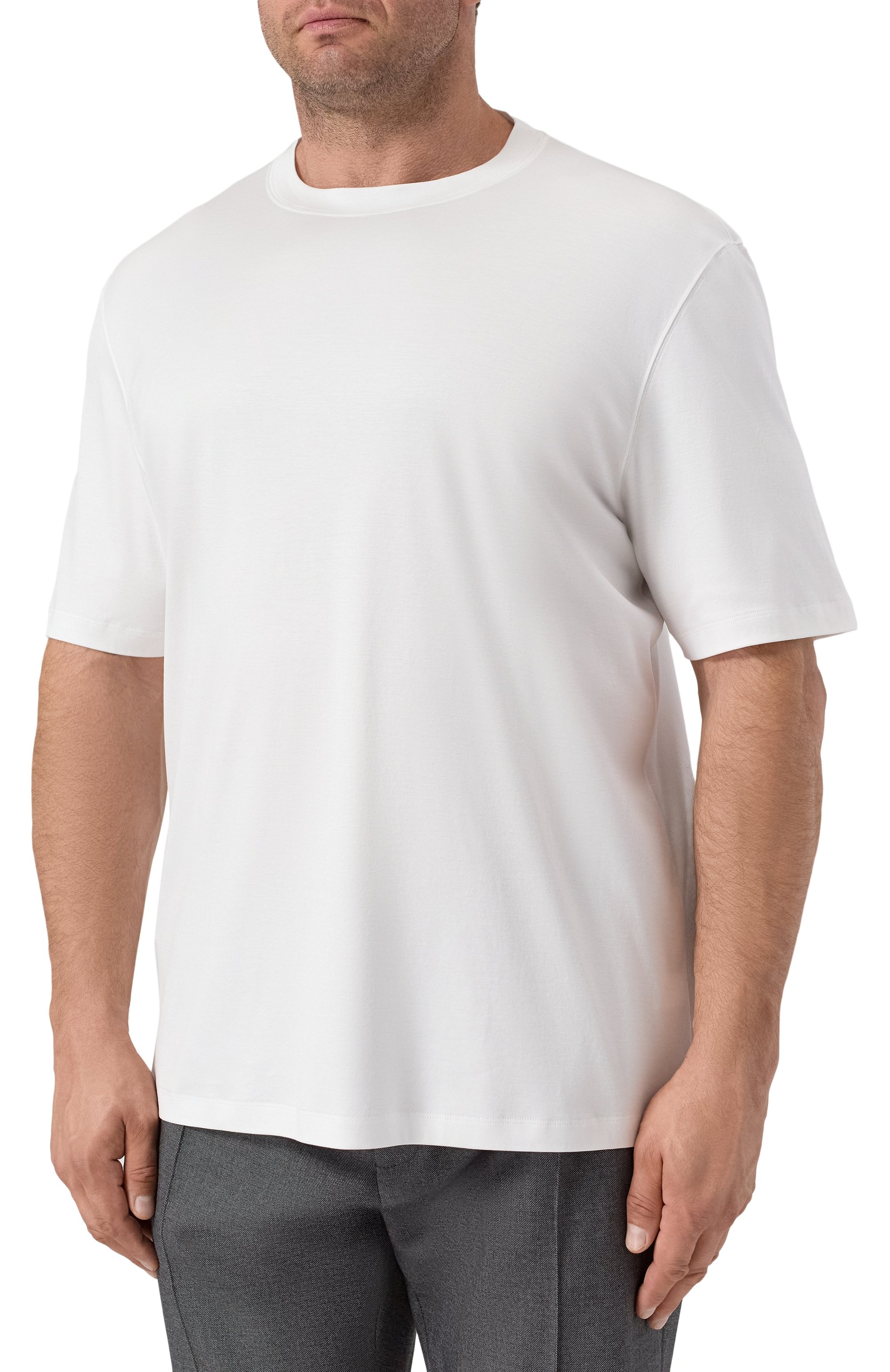 Хлопковая футболка BRUNELLO CUCINELLI, арт. M0B131308W, фото 3
