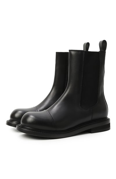 Женские кожаные челси olivia 40 MOSCHINO, арт. MA21014C1N/MJ5