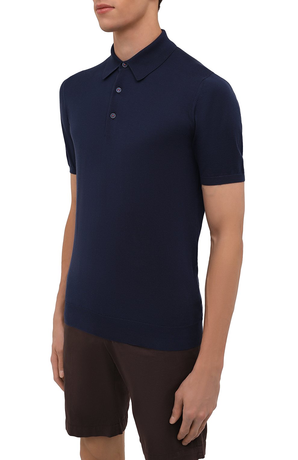 Хлопковое поло KITON, арт. UK33, фото 3