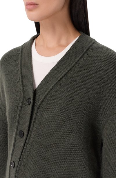 Кардиган из шерсти и кашемира JIL SANDER, арт. J02HP0065/J14860, фото 5
