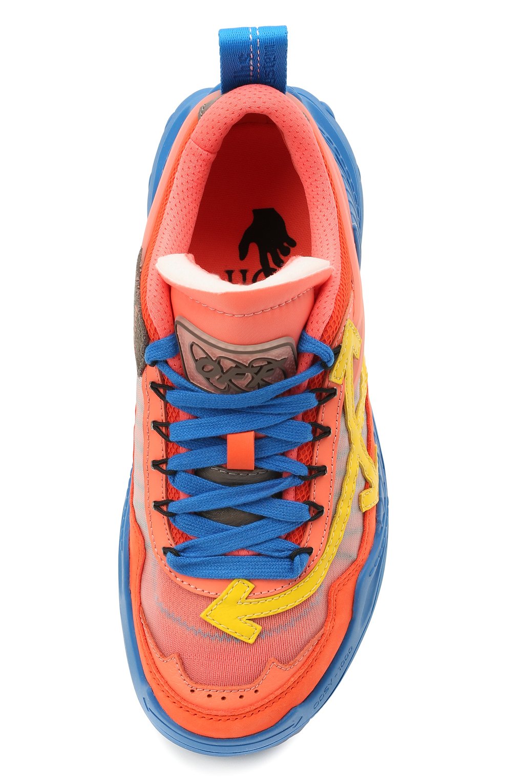 Комбинированные кроссовки odsy-1000 OFF-WHITE, арт. 0WIA180R21FAB0014518, фото 5