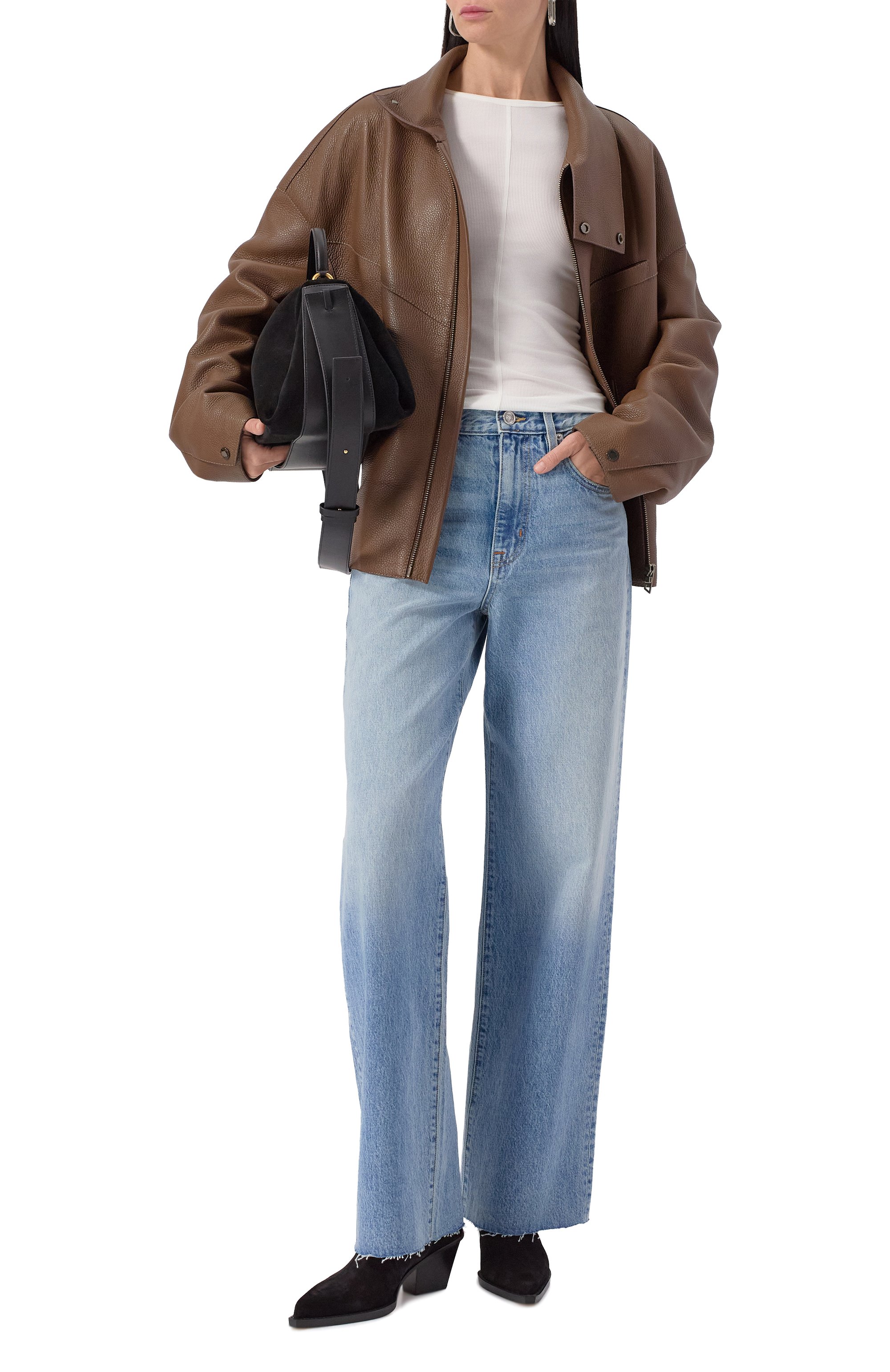 Кожаная куртка MASLOV, арт. Z017, фото 2