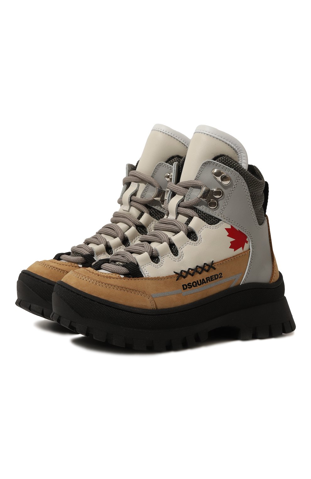 Кожаные ботинки DSQUARED2, арт. 79337/29-34, фото 1