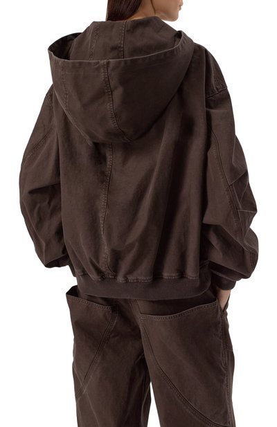 Хлопковый бомбер THE ATTICO, арт. 250WCB00066/DDC093AA, фото 4