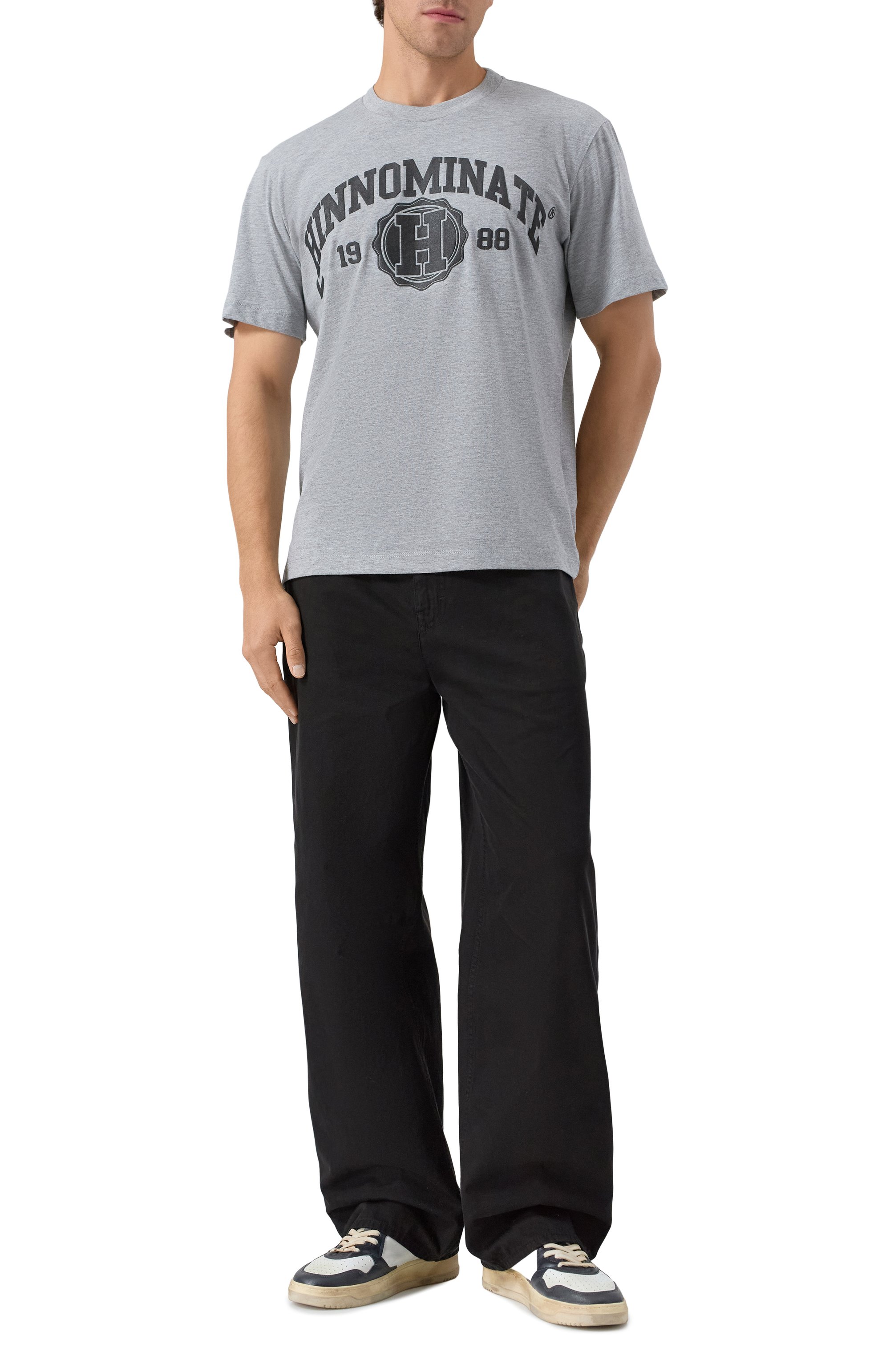 Хлопковая футболка HINNOMINATE, арт. HMABM01432, фото 2