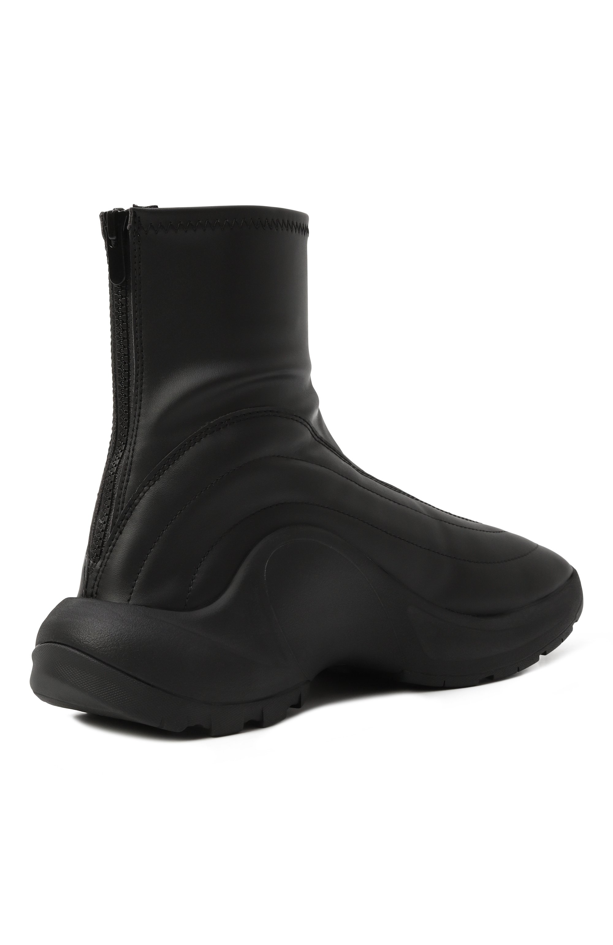 Полусапоги s-d-runner x DIESEL черного цвета по цене 33050 руб., арт. Y03549/PR003, фото 5 Полусапоги s-d-runner x DIESEL, арт. Y03549/PR003, фото 5