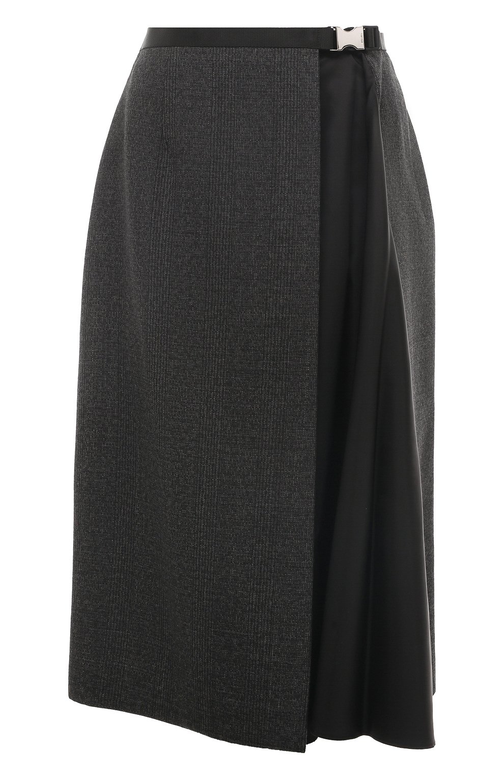 Шерстяная юбка PRADA, арт. P101TH-1Y34-F0806-212, фото 1