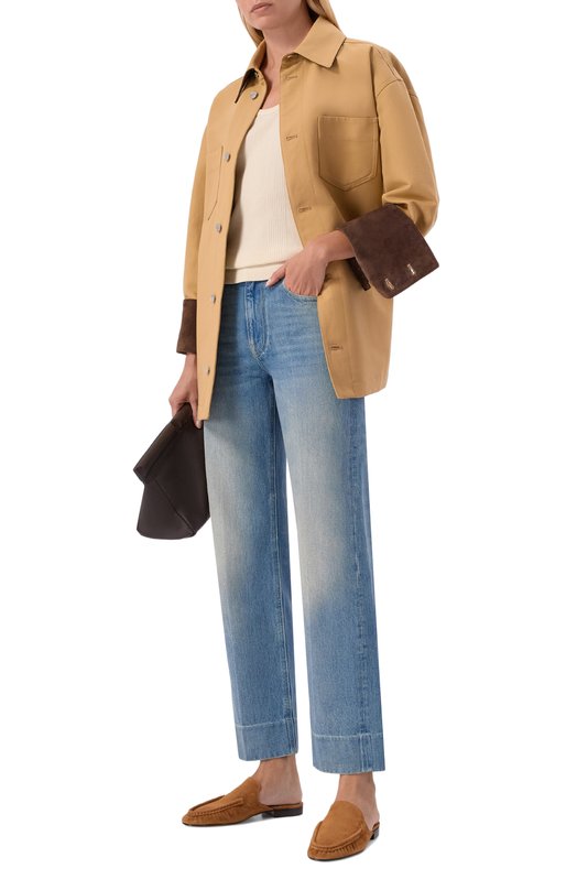 Замшевые сабо Armarium ARMTMSC18/SU01 Коричневый  ARMTMSC18/SU01 Фото 3