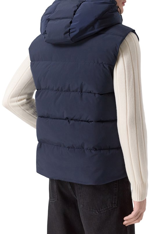 Утепленный жилет Dirk Bikkembergs BMG0990 Синий  BMG0990 Фото 4
