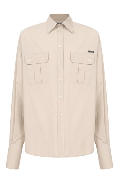 Мужская хлопковая рубашка DOLCE & GABBANA, арт. G5MD3T/GI281