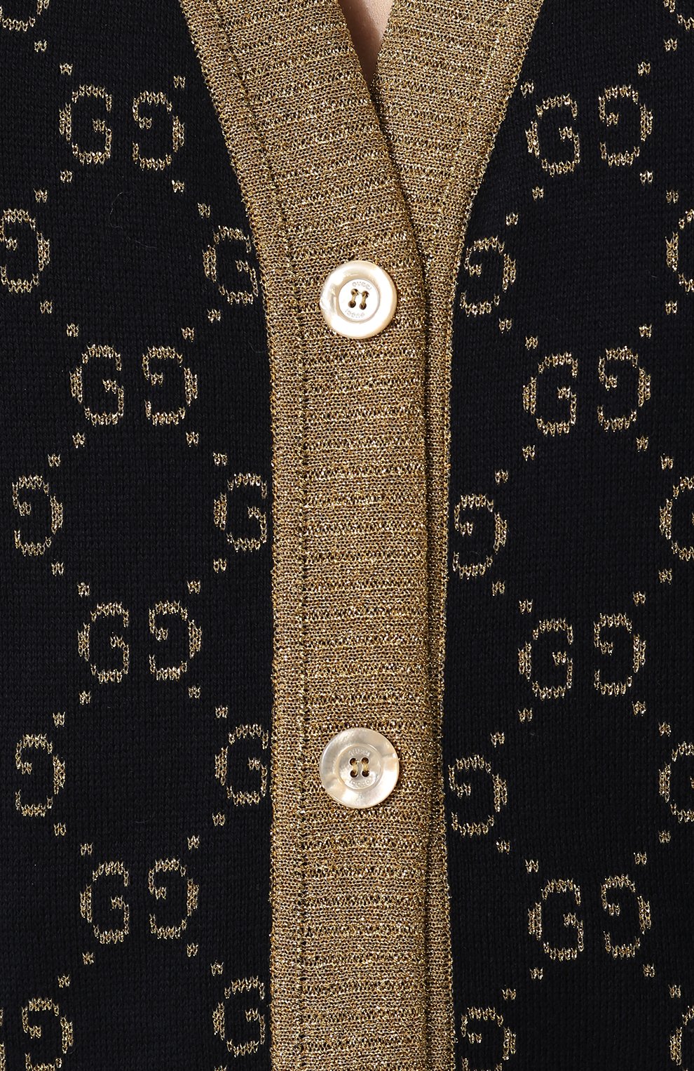 Хлопковый кардиган GUCCI, арт. 529193/X9W83, фото 5