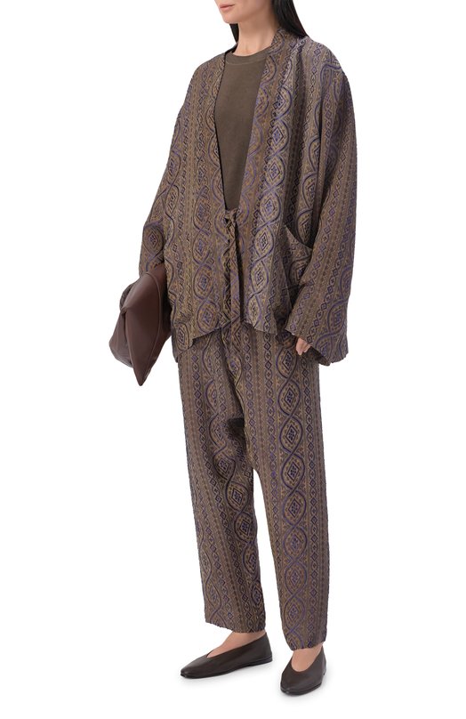 Брюки Uma Wang UM3516 Коричневый  UM3516 Фото 2