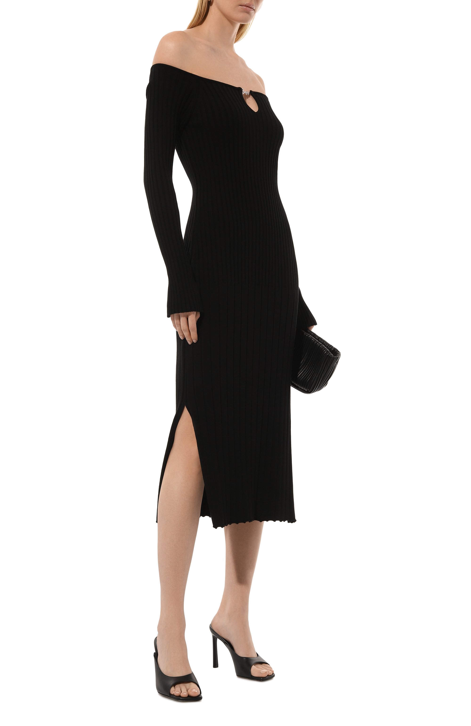 Платье из вискозы BOSS ORANGE, арт. 50531453, фото 2