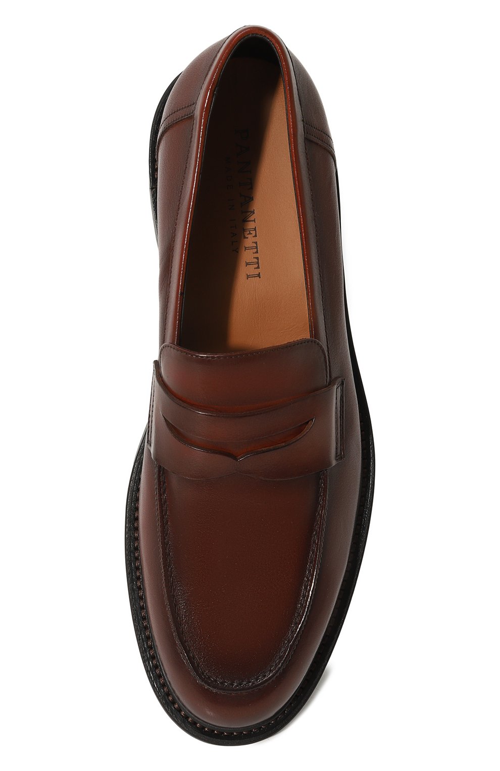 Кожаные пенни-лоферы PANTANETTI, арт. 16920F, фото 6