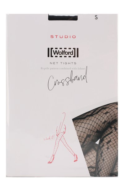 Женские колготки crossband net WOLFORD, арт. 19255