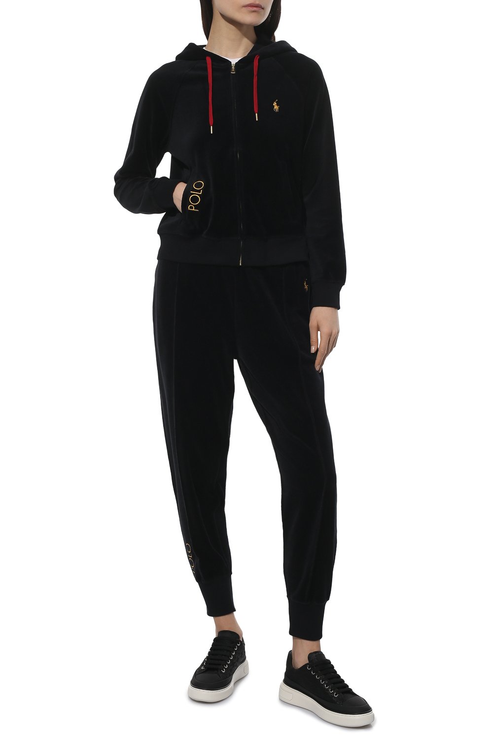 Хлопковые джоггеры POLO RALPH LAUREN, арт. 211857289, фото 2