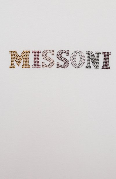 Хлопковая футболка MISSONI, арт. MV8A51/J0177/6-10, фото 3
