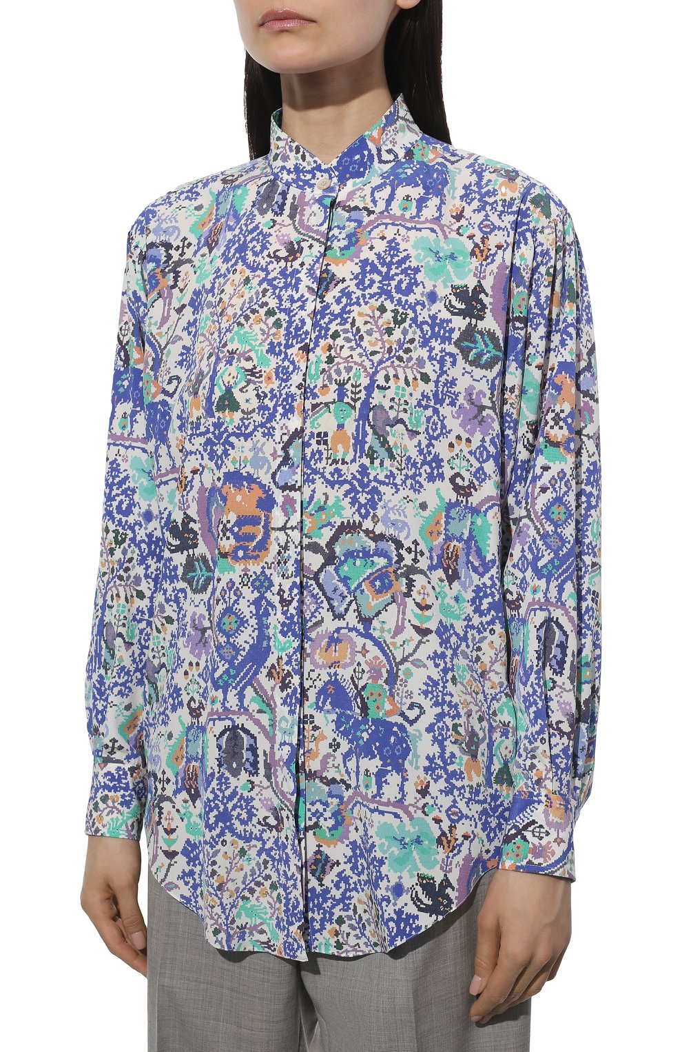 Шелковая рубашка ISABEL MARANT, арт. HT2157-22P029I/CADEZI, фото 3