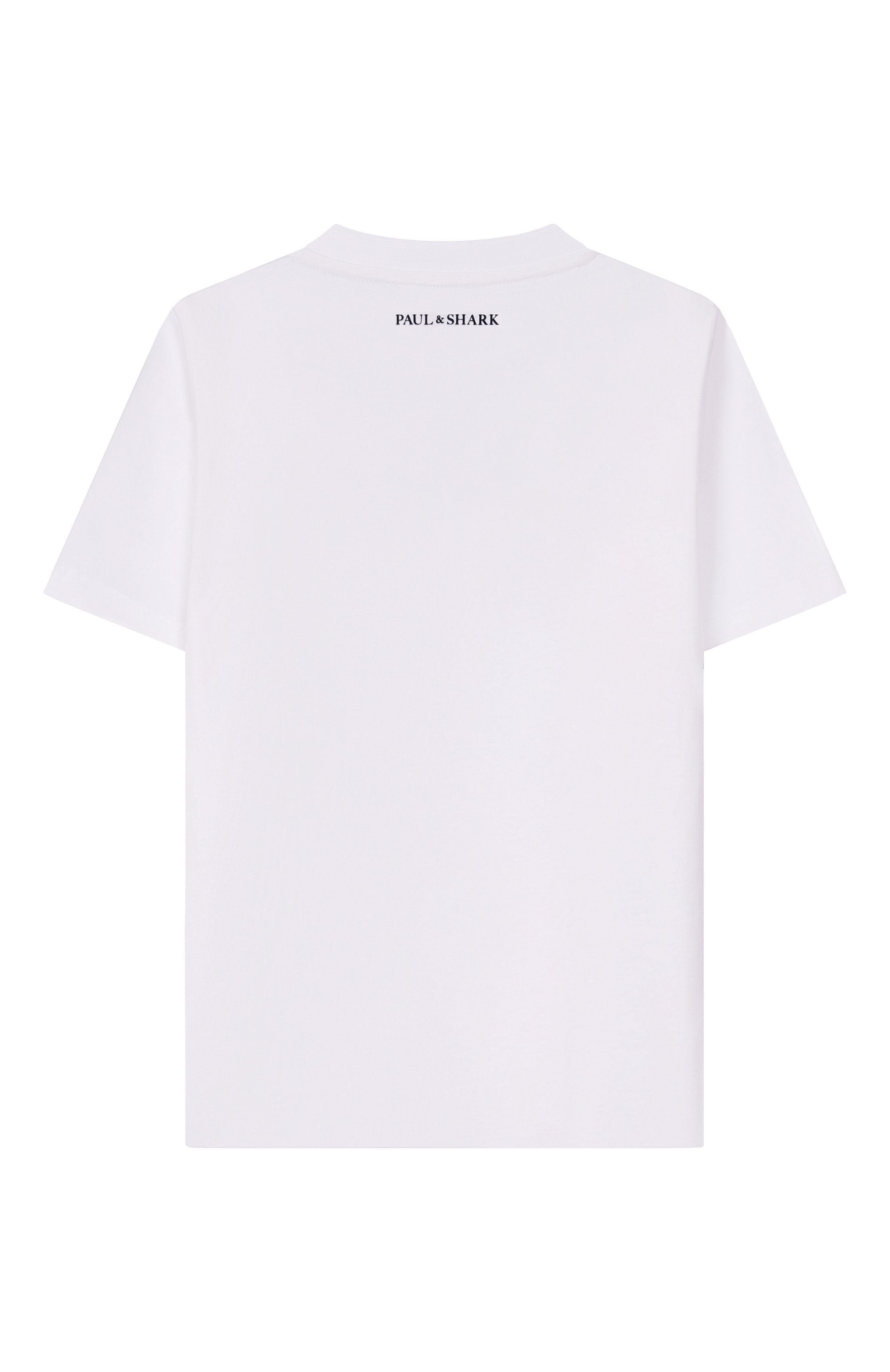 Хлопковая футболка PAUL & SHARK JUNIOR, арт. WUM004/LAA54/10A-16A, фото 2