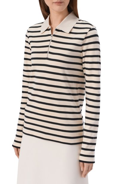 Хлопковое поло JIL SANDER, арт. J40GL0103/J46497, фото 3