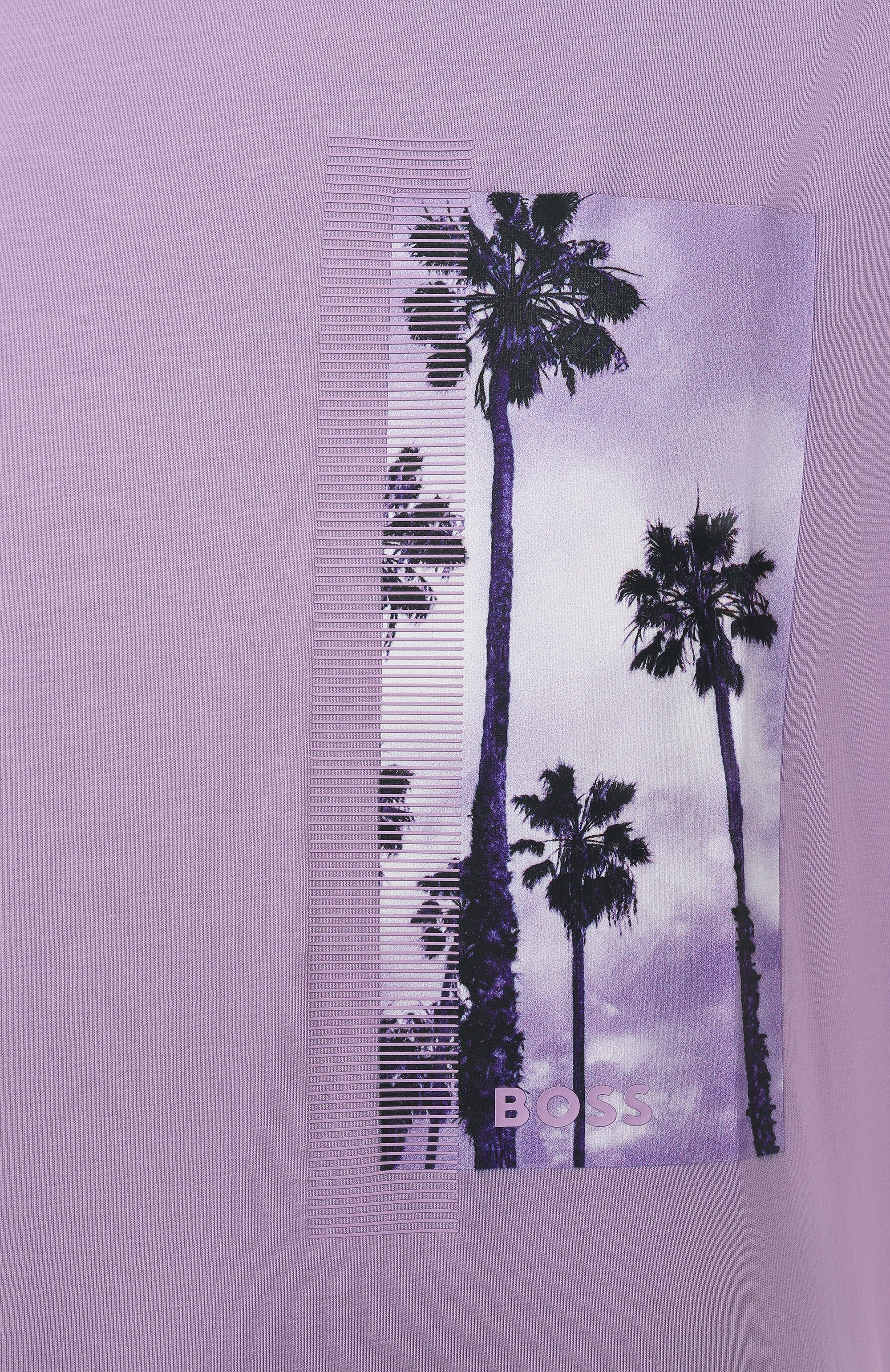 Хлопковая футболка BOSS GREEN, арт. 50533233, фото 6