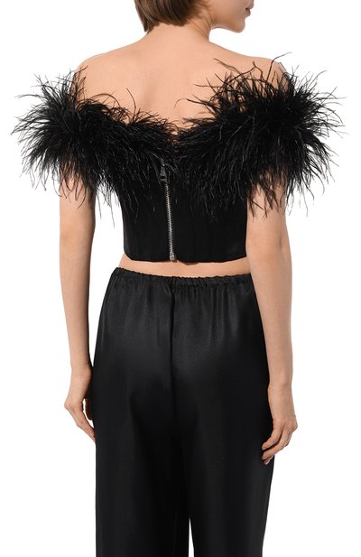 Корсет с отделкой перьями ALINE, арт. AL080605, фото 4