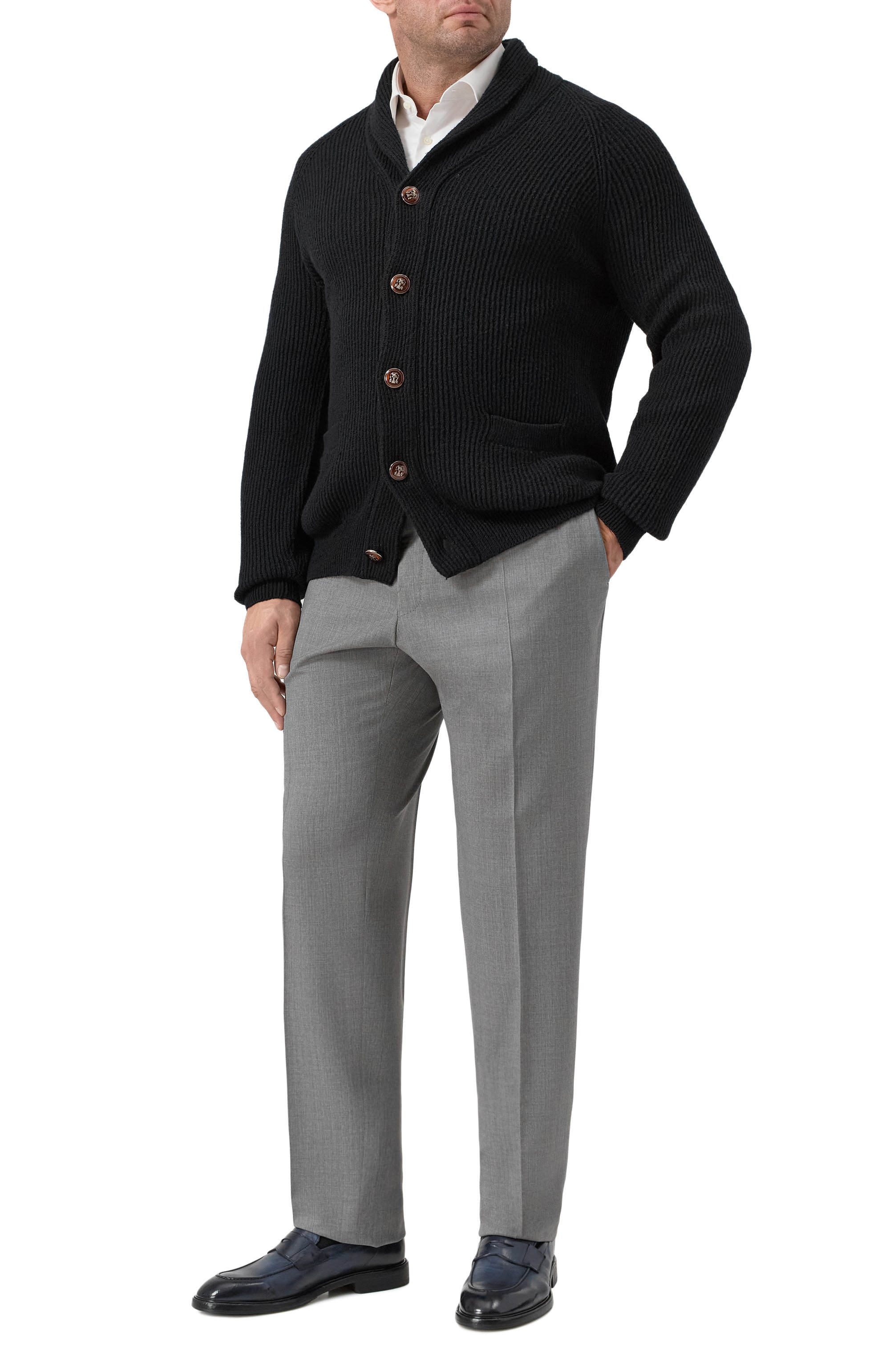 Шерстяные брюки CANALI, арт. 71019/AS04998/60, фото 2