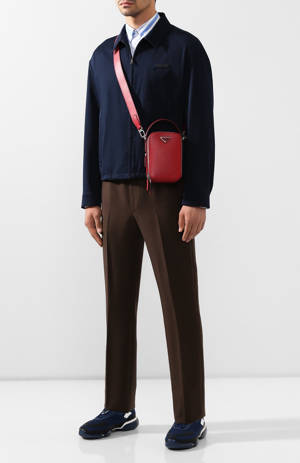 Кожаная сумка PRADA, арт. 2VH067-9Z2-F068Z, фото 2