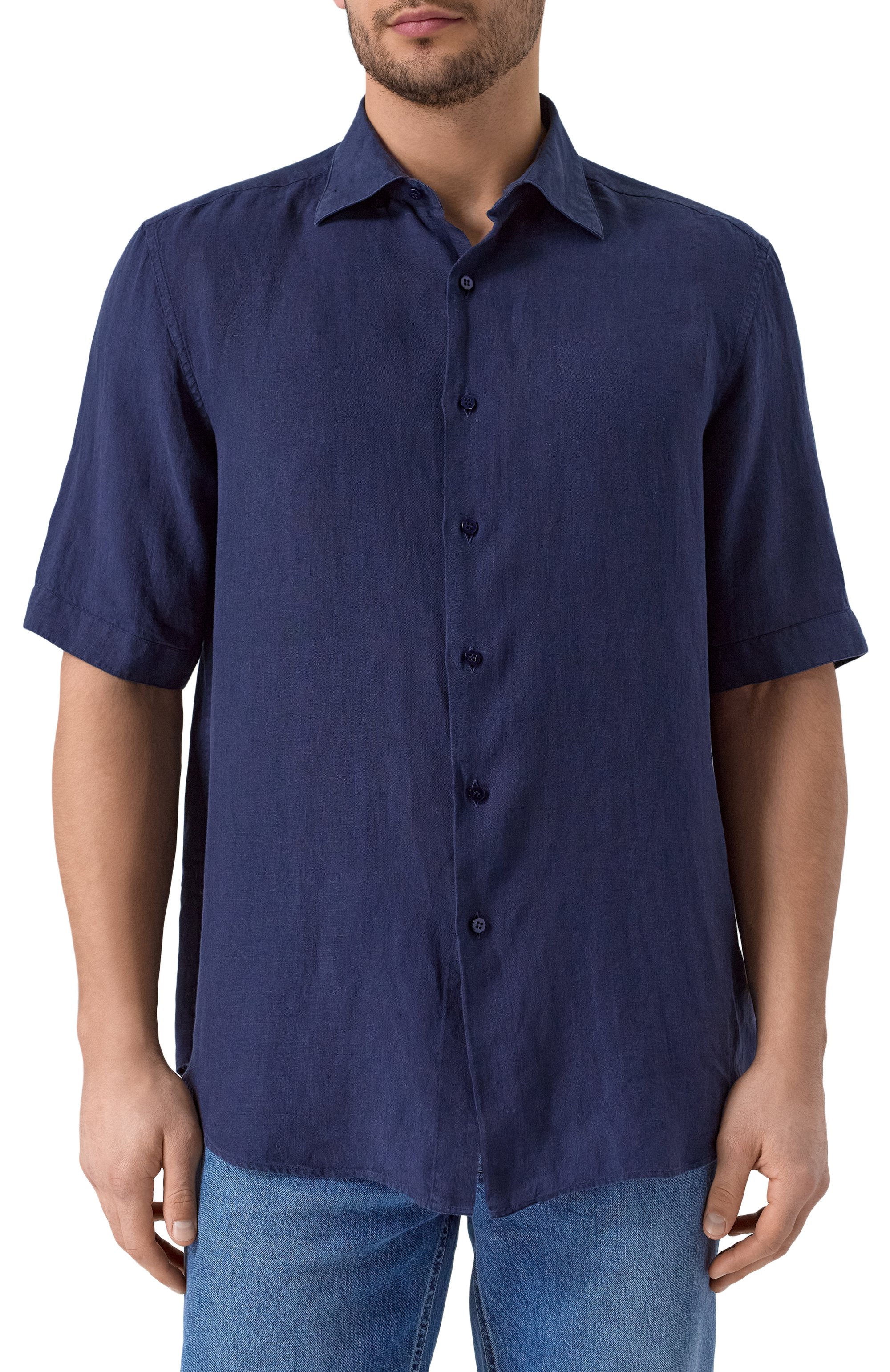 Льняная рубашка STEFANO RICCI, арт. MC007892/BX2922, фото 3