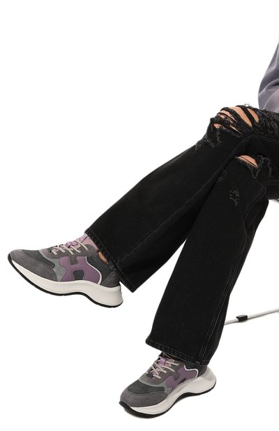 Замшевые кроссовки h585 HOGAN, арт. HXW5850EK803HX, фото 3