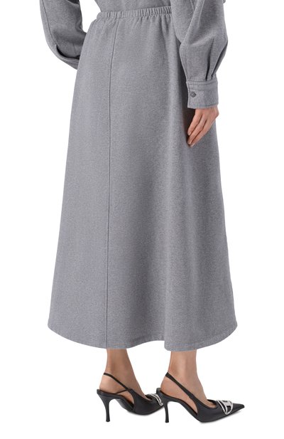 Хлопковая юбка ALEXANDERWANG.T, арт. 4CC1265377, фото 4