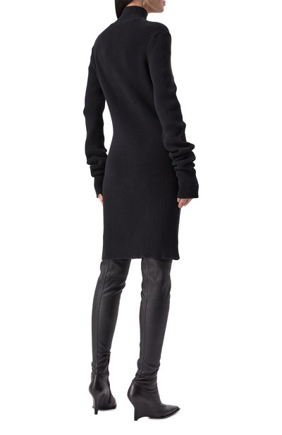 Хлопковое платье BALENCIAGA, арт. 809424/T3349, фото 4