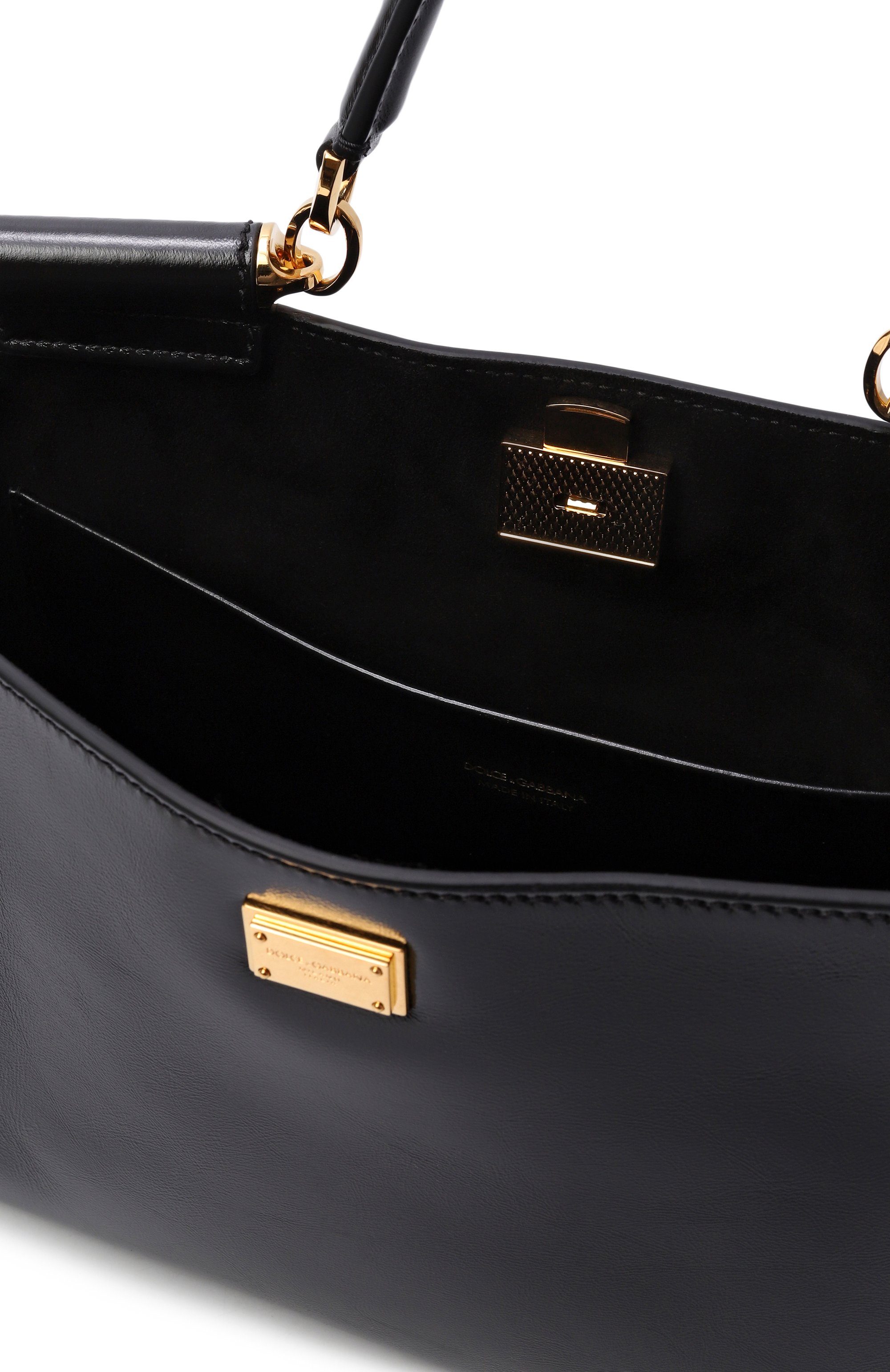 Сумка vittoria DOLCE & GABBANA черного цвета по цене 241500 руб., арт. BB7896/AZ000, фото 5 Сумка vittoria DOLCE & GABBANA, арт. BB7896/AZ000, фото 5