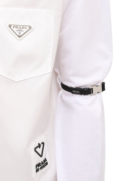 Хлопковый лонгслив PRADA, арт. 134619-1XBH-F0009-202, фото 5