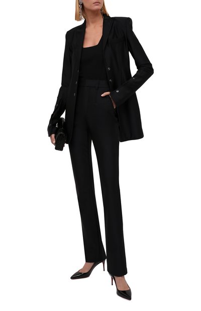Брюки ALEXANDER WANG черного цвета по цене 77350 руб., арт. 1CC3214382, фото 2 Брюки ALEXANDER WANG, арт. 1CC3214382, фото 2