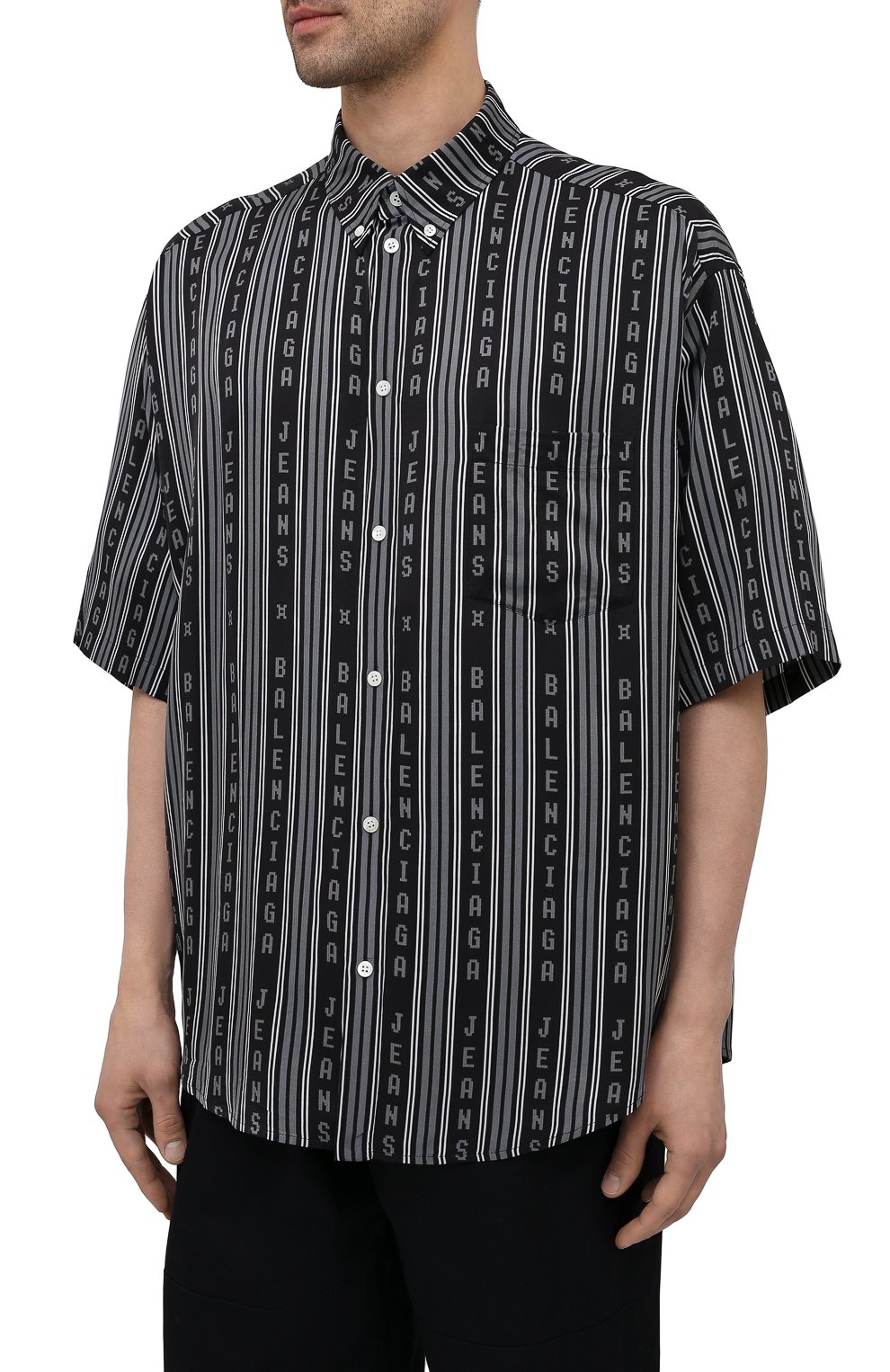 Рубашка из вискозы BALENCIAGA, арт. 647354/TKL32, фото 3
