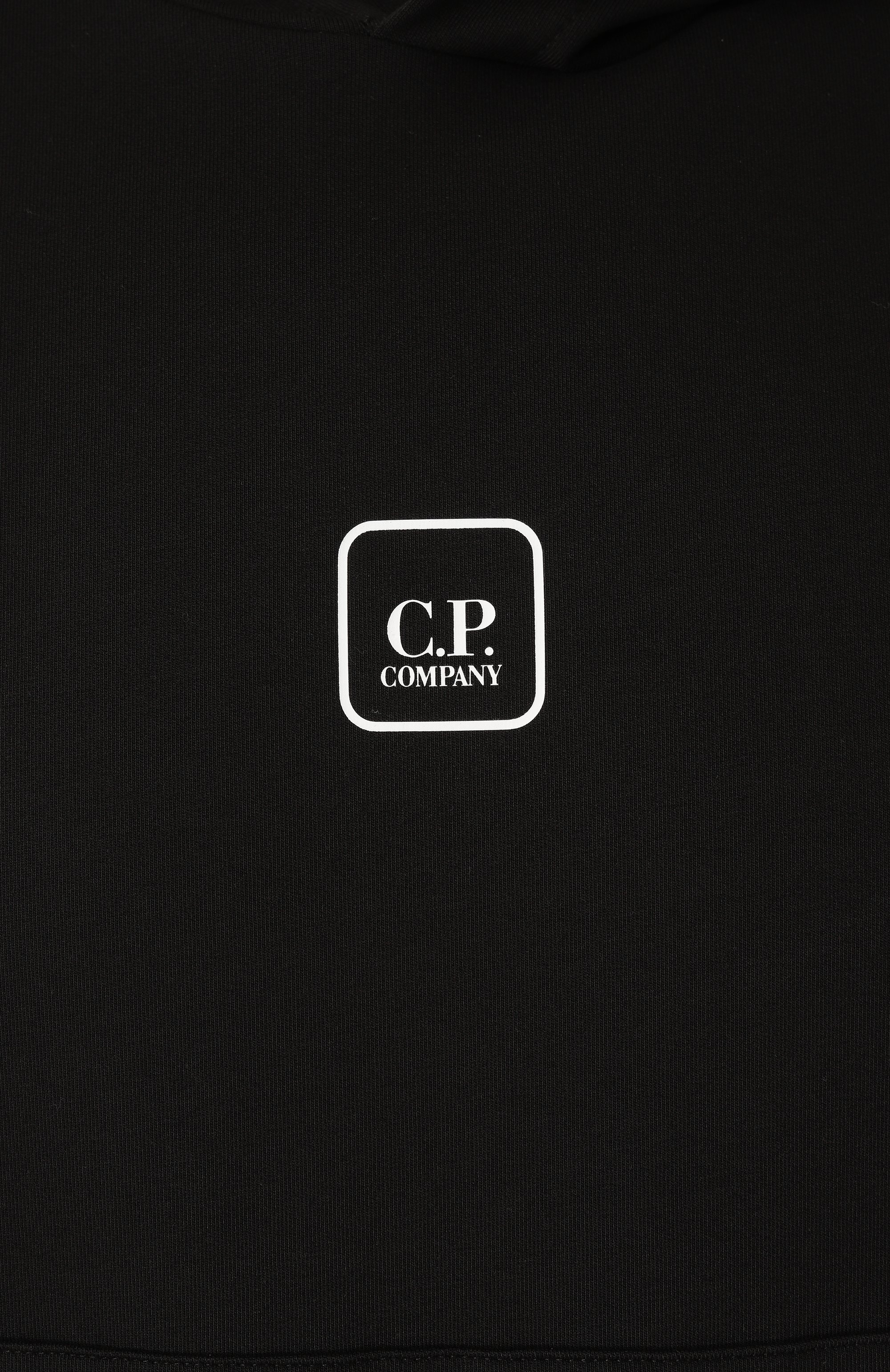 Хлопковое худи C.P. COMPANY черного цвета по цене 33000 руб., арт. 18CLSS052A006452W, фото 6 Хлопковое худи C.P. COMPANY, арт. 18CLSS052A006452W, фото 6